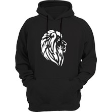 Widi Aslan Baskılı Siyah Sweatshirt