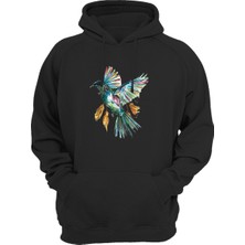 Widi Pastel Colour Bird Baskılı Sweat-Shirt