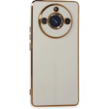 Olmira  Realme 11 Pro Kılıf Volet Silikon - Beyaz 587455