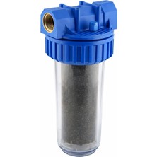 Sufil 322 3/4" Aktif Karbonlu Tesisat Su Filtresi | Tortu, Klor ve Kötü Koku Önleyici | Anahtar Hediyeli