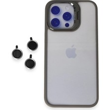 Olmira   15 Pro Max Kılıf Roblox Lens Standlı Kapak - Titan Gri 587455