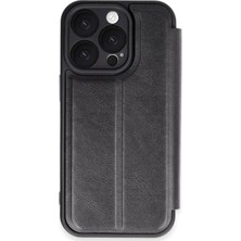 Olmira   16 Pro Kılıf Flip Cover - Siyah 587455