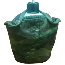 Square 930Cv Taslı Matara(Kamuflaj Kılıflı)