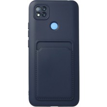 Olmira   Redmi 9c Kılıf Kelvin Kartvizitli Silikon - Lacivert 587455