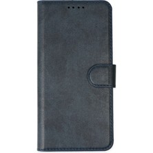 Olmira   14 Pro Kılıf Trend S Plus Kapaklı Kılıf - Lacivert 587455