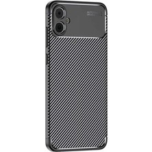 Olmira  Samsung Galaxy A05 Kılıf Auto Focus Karbon Kapak - Siyah 587455