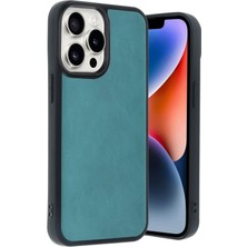 Olmira   14 Pro Max Kılıf Aras Deri Kapak - Açık Yeşil 587455