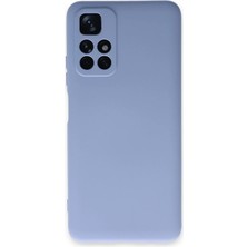 Olmira   Redmi Note 11T Kılıf Nano Içi Kadife Silikon - Lila 587455