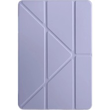 Olmira   Pad 7 Pro Kılıf Kalemlikli Mars Tablet Kılıfı - Açık Mor 587455