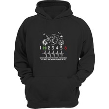 Widi Heart Beat Love Motor Baskılı Sweat-Shirt