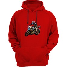 Widi Colourfull Motor Baskılı Sweat-Shirt