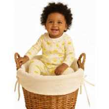 Buufuu Kız Bebek Takım Uzun Kollu Fisto Yakalı Pamuklu 0-6 Aylık