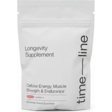 Cellular Nutrıtion Time-Line Mitopure Urolithin A 500 mg 60 Softgels