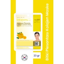 Dermal Sıkılaştırıcı, Yenileyici, Nemlendirici Bitki Plesantası Özlü Kolajen Maske 23 gr