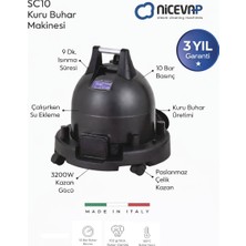 Nicevap PLUTONİASC10 Kuru Buhar Üretebilen 10 Bar Dijital Buharlı Temizleyici