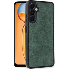 Olmira  Samsung Galaxy S24 Fe Kılıf Aras Deri Kapak - Koyu Yeşil 587455