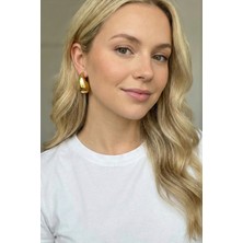 Jewels of Hope Su Damlası Küpe Paslanmaz Çelik Küpe Gold