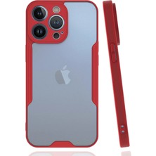 Olmira   14 Pro Kılıf Platin Silikon - Kırmızı 587455