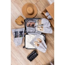 Helen's Home 5 Adet Pencereli Valiz Içi Ayakkabı Taşıma Çantası Seyahat Düzenleyici