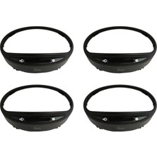 Fkoto Ford Focus 1 Kalorifer Izgara Çerçeve Takımı Siyah Renk 4 Adet 1998-2005