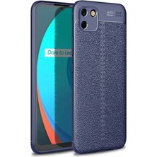 Olmira  Realme C11 Kılıf Auto Focus Kapak - Lacivert 587455