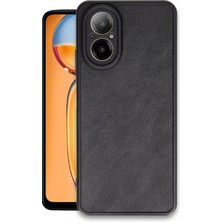 Olmira  Realme 12 Lite Kılıf Aras Deri Kapak - Siyah 587455