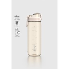 Renga Rybo-X Ölçek Desenli 630 ml Tritan Matara 912161 Bej