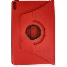 Mrt Global  Huawei Honor Pad X9 11.5 Kılıf 360 Tablet Deri Kılıf - Kırmızı 529874