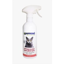 PureOxi Kedi Kumu ve Ortam Kokusu Giderici  Sprey 500 ml
