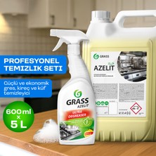 Grass Azelit Konsantre Yağ Çözücü Bulaşık Deterjanı 5 Lt - Yanmış Yağ ve Kir Çözücü
