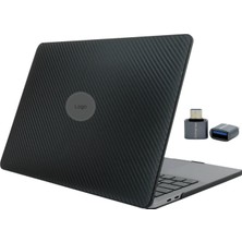 McStorey Macbook Air M1 Kılıf 13 inç A1932 A2179 A2337 ile Uyumlu Karbon Fiber