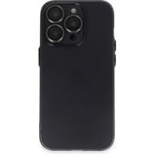 Olmira   14 Pro Kılıf Luko Lens Silikon - Siyah 587455