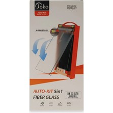 Olmira  Samsung Galaxy S23 Ultra  5in1 Fiber Hayalet Cam Ekran Koruyucu 587455