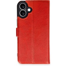 Olmira   16 Kılıf Trend S Plus Kapaklı Kılıf - Kırmızı 587455