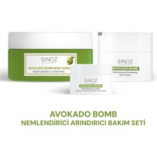 Sinoz Avokado Bomb Nemlendirici Arındırıcı 3’lü Bakım Seti