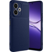 Olmira   A5 Pro 4g Kılıf Auto Focus Karbon Kapak - Lacivert 587455