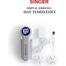 Singer Dijital Ekranlı Hav ve Tiftik Temizleyici - Ergonomik Saplı Tüy Toplama Makinesi
