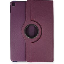 Olmira  iPad Pro 11 (2024) Kılıf 360 Tablet Deri Kılıf - Mürdüm 587455