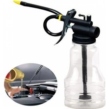 MiraLive Taşınabilir Hortumlu Şeffaf Yağ Bidonu Pompası Yüksek Basınçlı Hızlı Yağlama Gres Tabancası