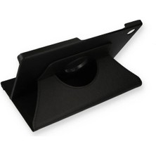 Mrt Global  Samsung Galaxy X200 Tab A8 10.5 Kılıf 360 Tablet Deri Kılıf - Siyah 529874