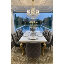 PremiumPort Şık Amerikan Servis ve Supla Takımı, Masa Örtüsü Seti, Sunum Için Ideal