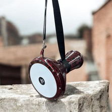 Vatan Kırmızı Çatlak Darbuka | Alüminyum Döküm | Askı + Kılıf + Alyan Anahtarı Hediyeli