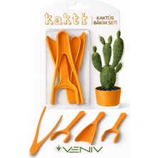 Veniv 4 Parça Kaktüs Bakım Seti & Fide Dikici & Sökücü