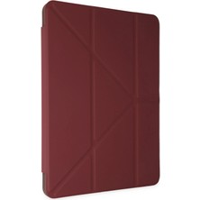 Mrt Global   Redmi Pad Se Kılıf Kalemlikli Mars Tablet Kılıfı - Mürdüm 529874