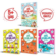 Kollektif Akıl Oyunları Seti (5+ Yaş)(4 Kitap Set)
