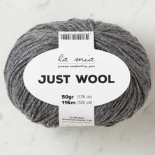 MiraLive La Mia Just Wool Koyu Gri El Örgü Ipi - LT003 - 33841