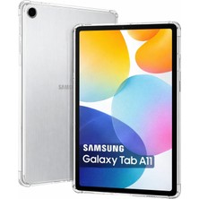 Mrt Global  Samsung Galaxy Tab A11 Anti Shock Tablet Silikon - Şeffaf 529874