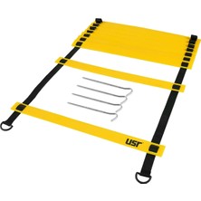 Feyza Design Dayanıklı P6M Outdoor Antrenman Merdiveni, 6 Metre, Kolay Kurulum