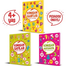 Kollektif Konuşan Etkinlikler Serisi (4+ Yaş)(3 Kitap Set)
