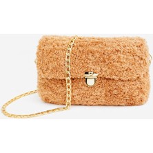 Pink Bag Özel Tasarım Kürklü Çanta 25*18 cm